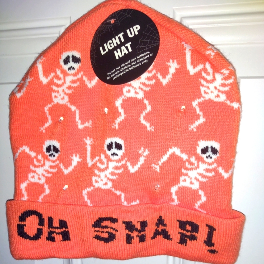 Oh Snap Halloween Hat W/ Lights